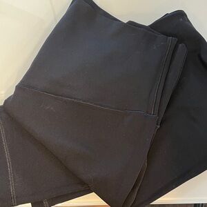 Aerie Black High-Waist 3/4 Cropped Leggings